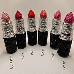 MAC Glamorous Crystal Encrusted Rhinestone Lipstick Container